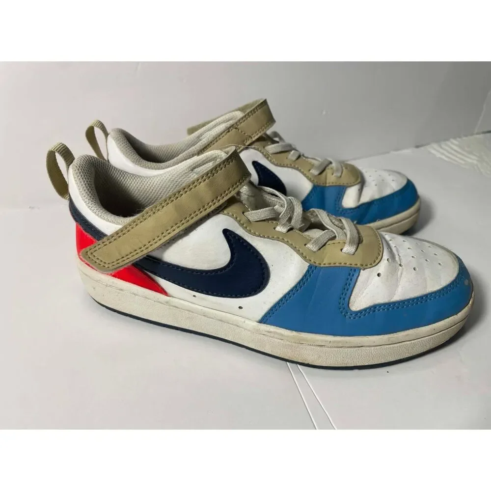 NIKE Big Kids Size 3 Court Borough Low Recraft Sneakers